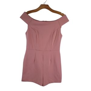 Romeo Juliet Couture Small Pink Mauve Sleeveless Romper